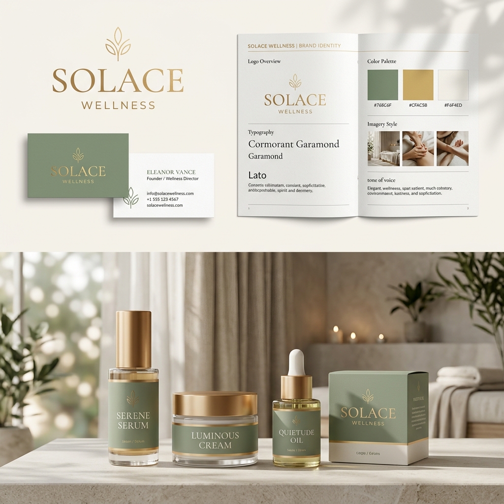 Solace Wellness — Brand Identity